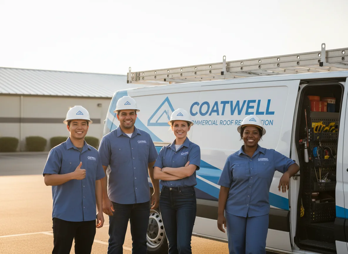 Commercial roof coating company in Basye, VA